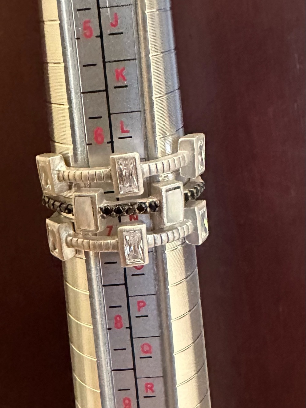 Freida Rothman Sterling Silver Cobblestone Statement Ring